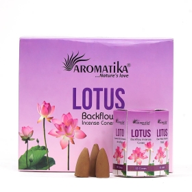 10 Adet Aromatika Lotus Geri Akışlı Şelale Tütsü (Backflow)