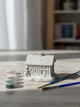 Kırmızı Ev Boyama Kiti