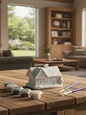 Küçük Ev Boyama Kiti