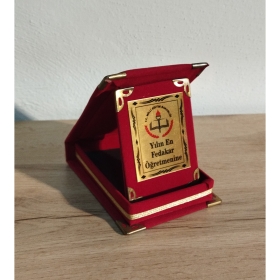 Öğretmenler Günü Mini Plaket